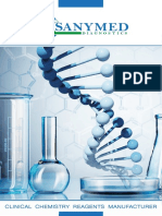 Clinical Chemistry Reagents Manufacturer Sanymed