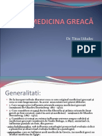 Medicina Greacă