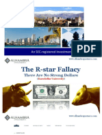 The R-Star Fallacy - There Are No Strong Dollars