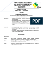 SK Kebijakan Pelayanan Triage Pasien