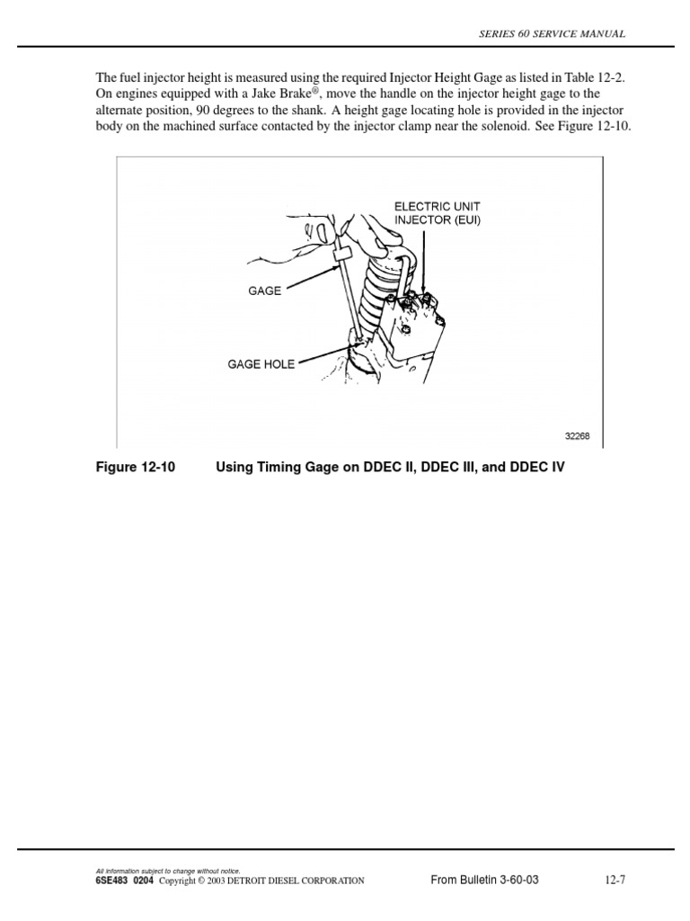 Injector and Valve Adjust | PDF | Fuel Injection | Diesel Engine