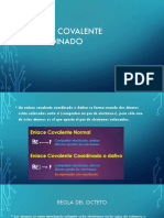 Enlace Covalente Coordinado