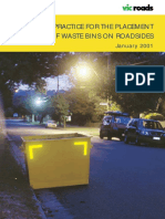 Code of Practice For Placement of Waste Bins On Roadsides