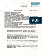 Letter-Rationalisation of Formation Layer Thickness On Indian Railway RDSO-2018-GE IRS-004 (D) Part-IV