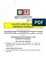 1.11 Ley Ingresos 2007 GDF 30dic06