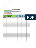 Draft Risk Register