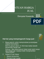 Penentuan Harga Jual