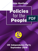 UKIP Manifesto Sept 2018