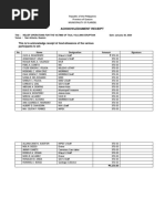 Certificate of Service Rendered | PDF