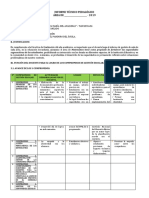 Informe Técnico Pedagógico 2019