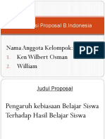 Presentasi Proposal B.Indonesia
