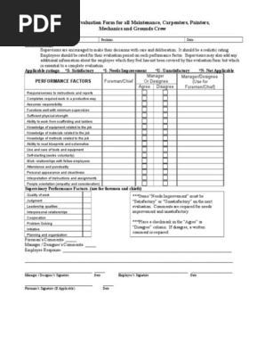 performance review examples 45
