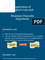 Application of Wagner's Law and Wiseman-Peacocks Hypothesis PDF