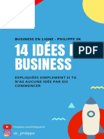 14 Idées de Business - Philippe SK