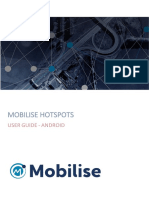 Get online anywhere with the Mobilise Hotspots Android app guide