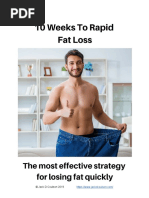 Jack D Coulson - 10 Weeks To Rapid Fat Loss - The Most Effective Strategy For Losing Fat Quickly-Independently Published (9 May 2019)