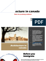 Architecture in Canada