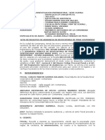 Acta de Audiencia de Revocatoria de Pena Suspendida