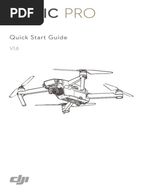 Mavic Pro Quick Start Guide V1.6 | PDF | Wi Fi | Mobile App