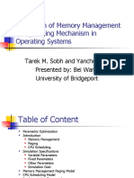 Simulation of Memory Management Using Paging Mechanism in Operating Systems