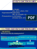 The Devil's Dictionary Definitions