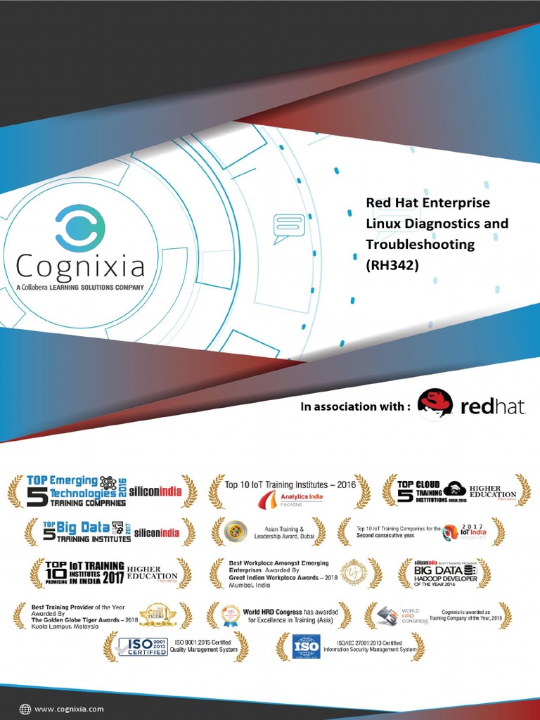 Red Hat Enterprise Linux Diagnostics and Troubleshooting (RH342) | PDF ...