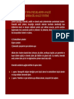 Kinematik Analiz Eğitim Notu PDF