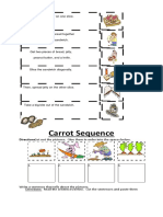 Carrot Sequence Worksheet