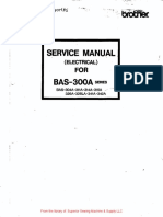 Brother BAS-300A Service Manual (Electrical)