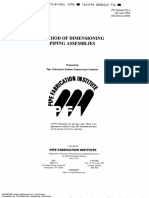 PFI ES 2 2000 Method of Dimensioning Piping Assemblies