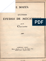 Bozza - 14 Études de Mécanisme PDF