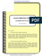 022-Esercizi Svolti Elettrotecnica Elettromagnetismo