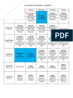 american ii pacing guide - spring 2020 