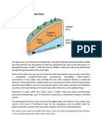 Moisture in The Vadose Zone