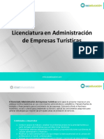 Administracion Empresas Tursiticas - Plan de Estudios - Aliat - ON UTEL