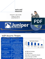 Voip Threats & Counter Measures