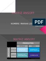 Matriz Ansoff