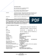 Inf. #050-2011 Liquidacion de Obra Mej. Ser. Edu. 20855 Pampa de Animas