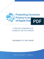 FTC Online Privacy Report