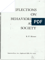 Reflections On Behaviorism and Society PDF