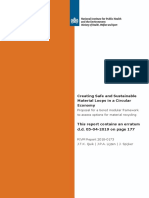 Creating Safe and Sustainable Material Loops in A Circular Economy PDF