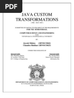 Download Java Custom Transformations by Subramani Ts SN44477899 doc pdf