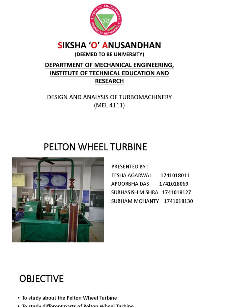 Pelton | PDF | Turbine | Jet Engine