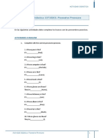 Acd - 10710501 - Possesive Pronouns