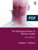 William T. Blows The Biological Basis of Mental Health