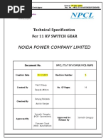 11 KV VCB With 1250A IC OG 6 Panel Board - Final