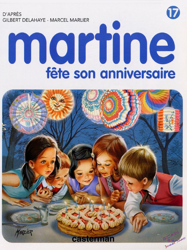 Martine T19 Fete Son Anniversaire Delahaye Gilbert Pdf Pdf