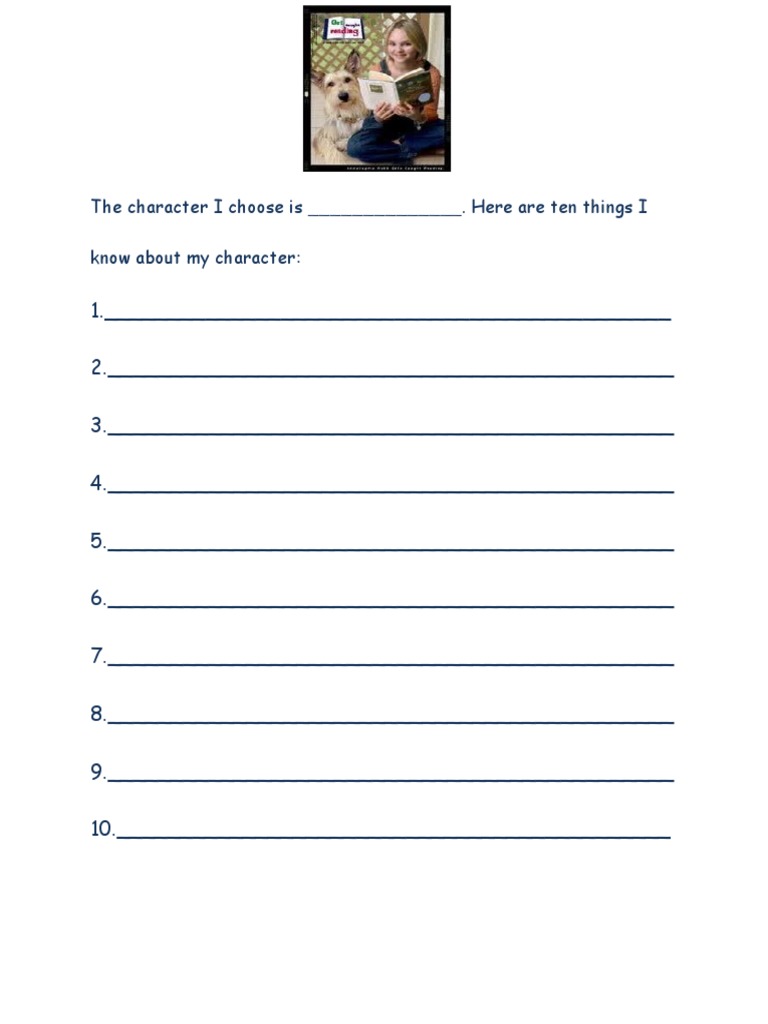 Winn Dixie Character List | PDF