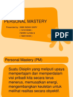 PERSONAL MASTERY