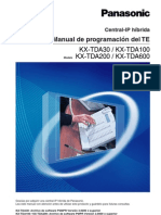 Manual de Programacion Del TE V3.0
